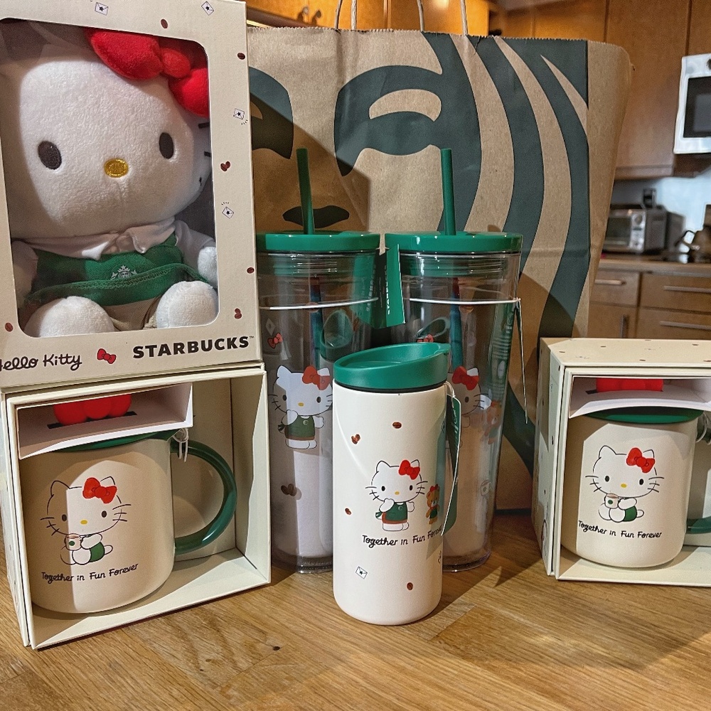 Starbucks Hello Kitty 2025 Holiday Edition